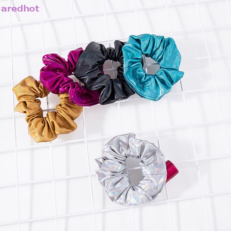 1 Dây Cột Tóc Scrunchies Giấu Kín An Toàn Lễ Hội Mới