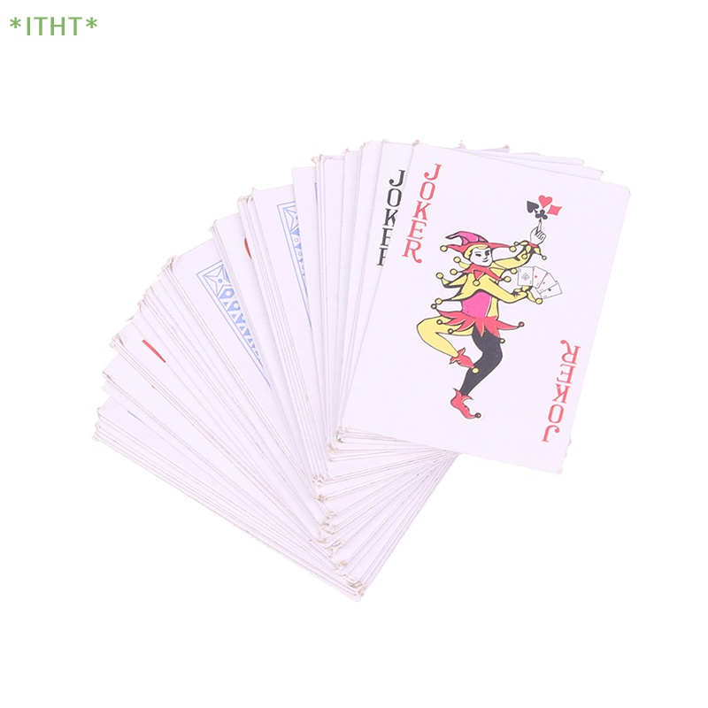 Móc Khóa Hình Lá Bài Poker Mini Sáng Tạo Cho Nam Và Nữ Mới