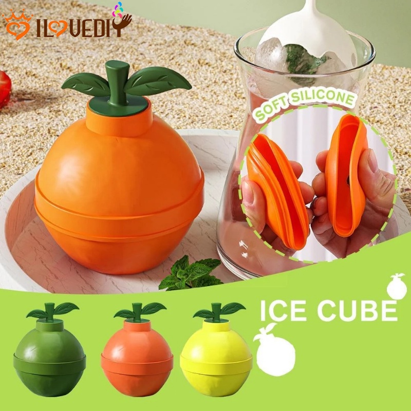 [Featured] Khuôn Làm Đá Bi Tròn Dễ Dàng Tẩy Rửa Nhanh Chóng Làm Nước Đá Hockey Có Nắp Đậy Hình Cầu Cho Cửa Hàng Trà Sữa Cà Phê Icy