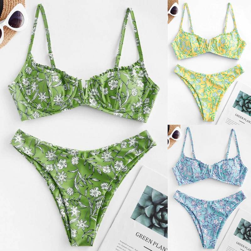 Bộ Đồ Bơi Bikini Phong Cách Âu Mỹ Quyến Rũ Cho Nữ