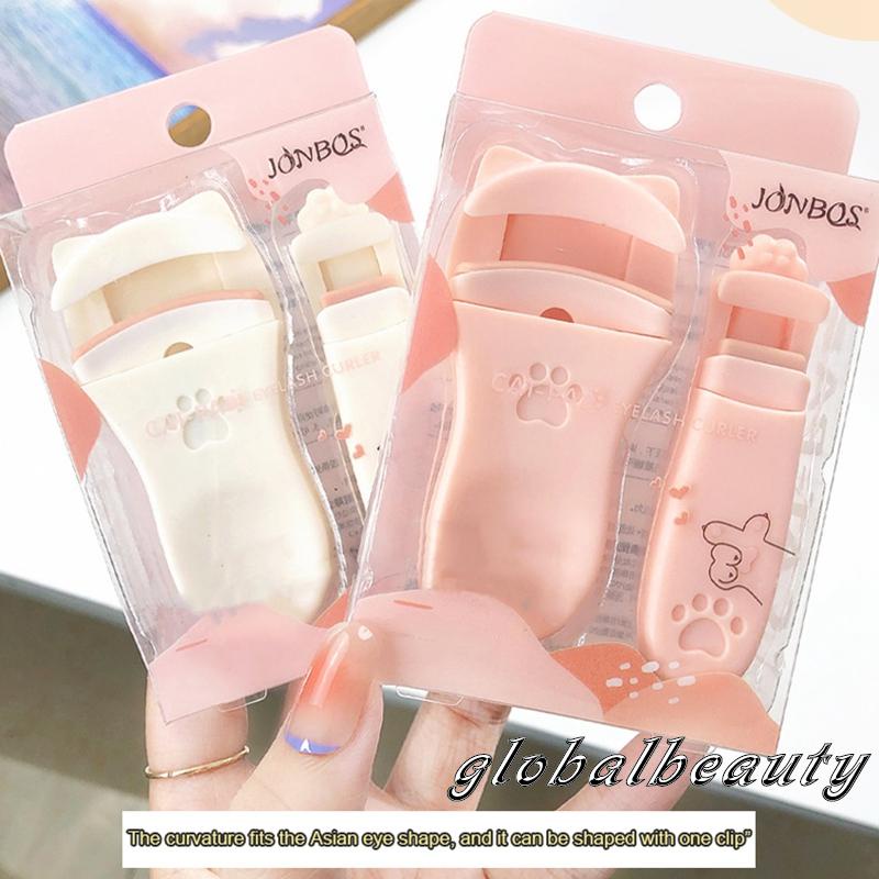 Dụng Cụ Uốn Cong Lông Mi Cầm Tay Với Độ Chính Xác Cao Thiết Kế Hình Chân Mèo Dễ Thương