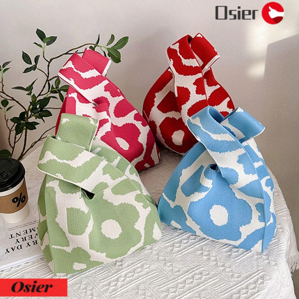 1 Túi Tote Đan Tay Thắt Nút Tái Sử Dụng Được