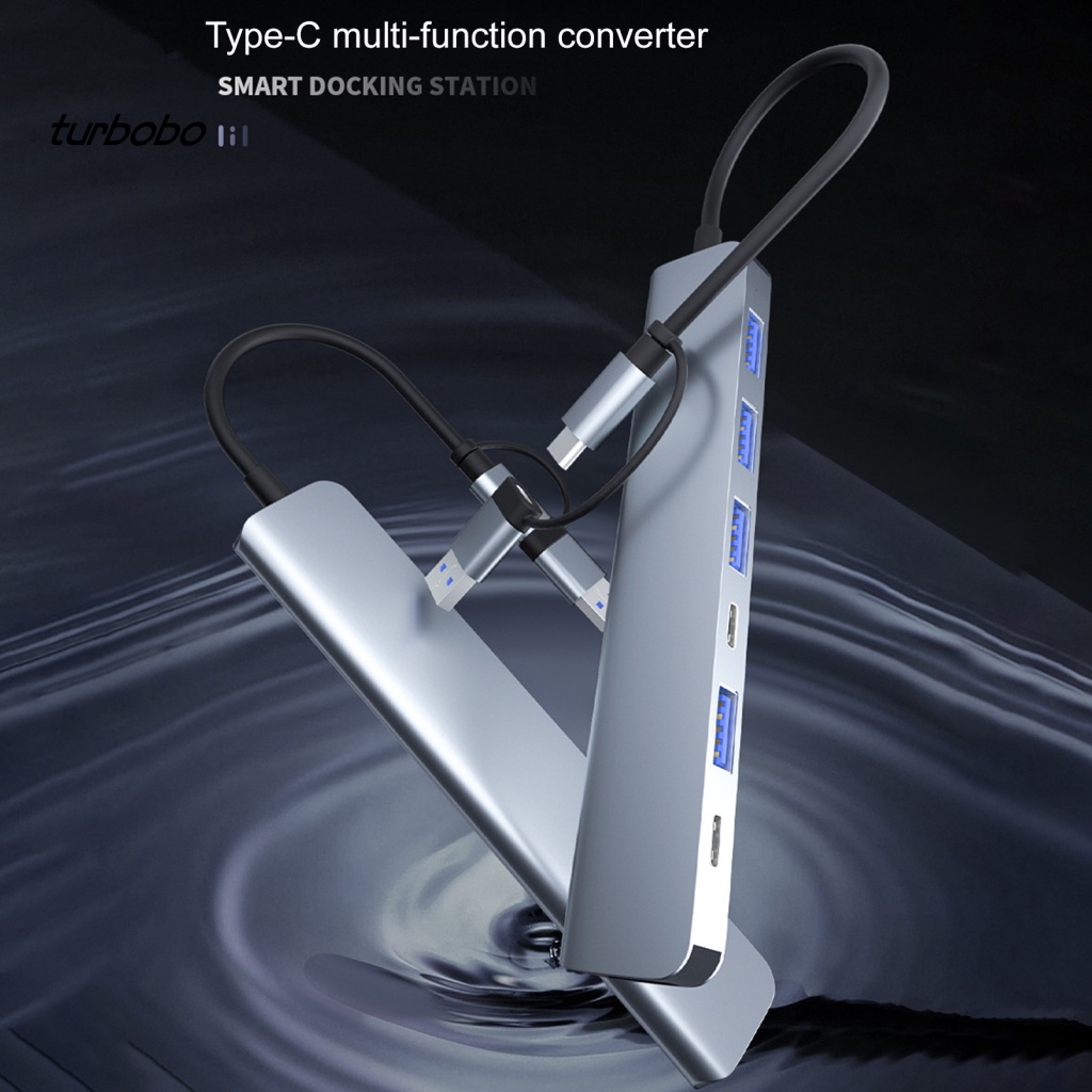 Đế Tản Nhiệt 7 Trong 1 Cổng USB Type C Cho Laptop