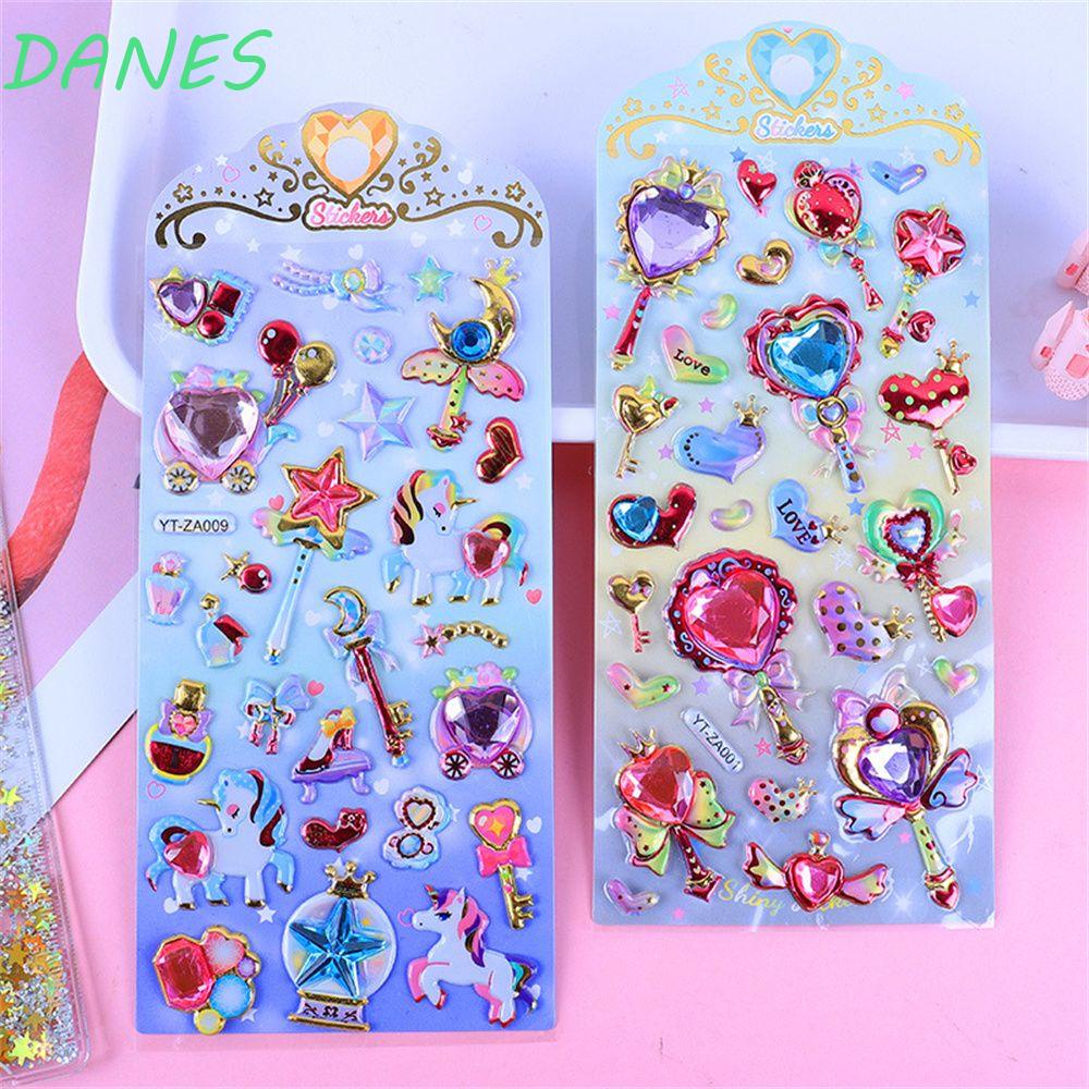 Miếng Dán 3D Dùng Trang Trí Sổ Tay DIY|Sticker Dán Trang Trí Xinh Xắn Chất Lượng