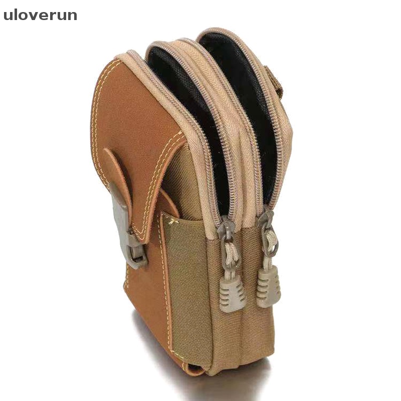 Túi Canvas Đựng Điện Thoại Chống Thấm Nước Đeo Thắt Lưng Tiện Lợi