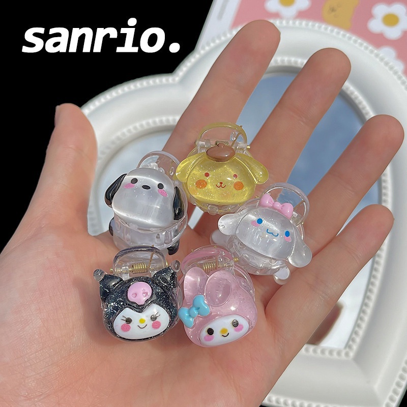 Kẹp Tóc Càng Cua Cỡ Nhỏ Họa Tiết Hoạt Hình Dễ Thương Cho Bé Gái