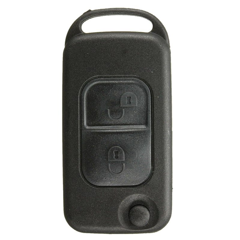 Hộp đựng chìa khóa từ xa lật 2 nút HU64 Blade FOB cho xe Mercedes Benz A C E S W168 W202