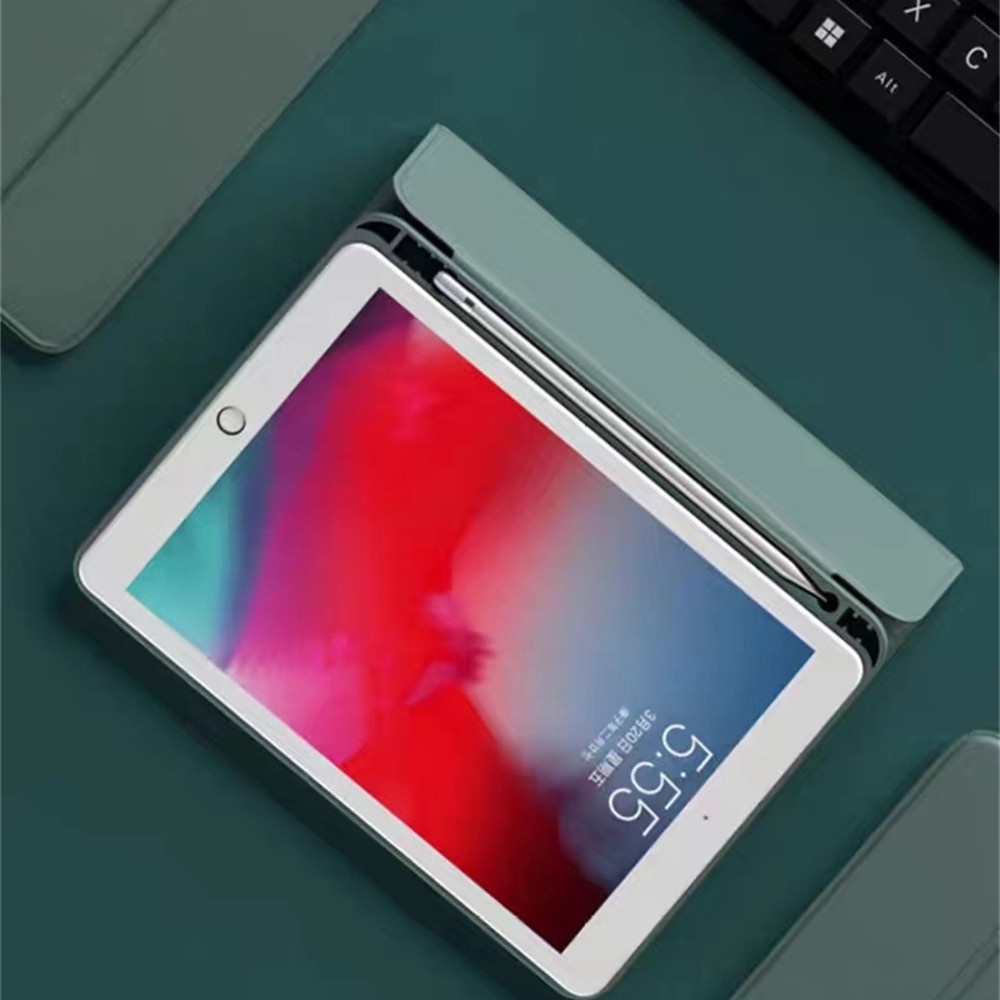 Bao Da Máy Tính Bảng Nam Châm Kèm Ngăn Đựng Bút Cho ipad Air 5 10.9 2022 Air 4 Pro 12.9 11 M2 Gen 10th Mini 6