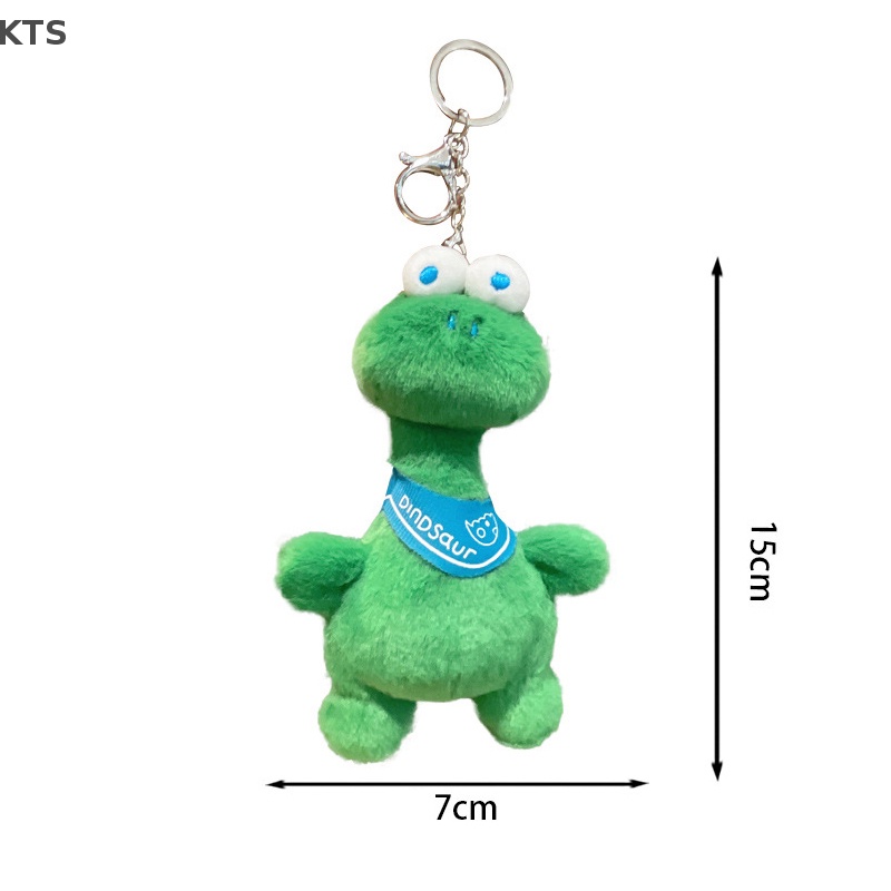 1 Móc Khóa Khủng Long Nhồi Bông 15cm Đáng Yêu