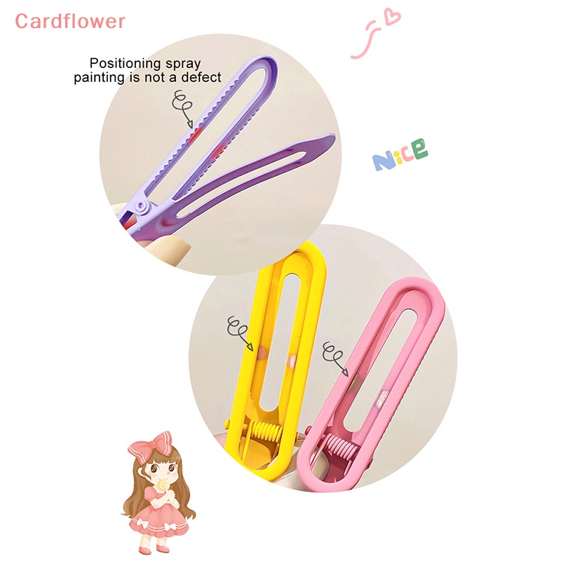 Bộ 3 Kẹp Tóc Kim Loại Màu Sắc Ngọt Ngào