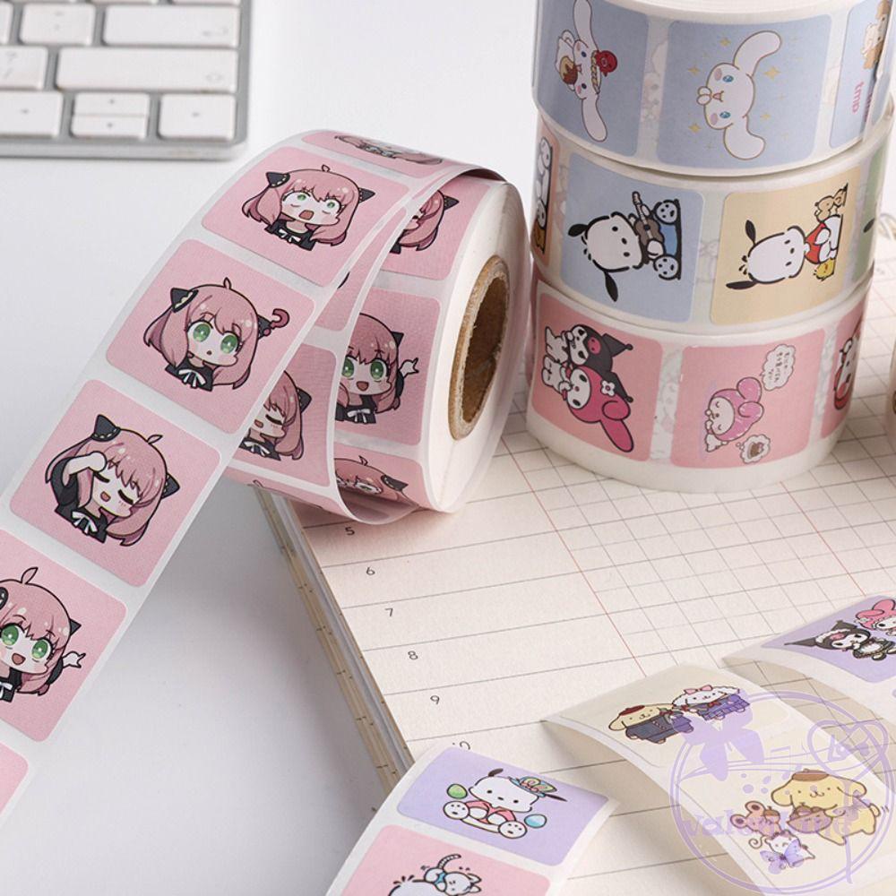 Bộ 500 Miếng Dán Trang Trí Sổ Tay / Nhật Ký In Chữ My Melody DIY