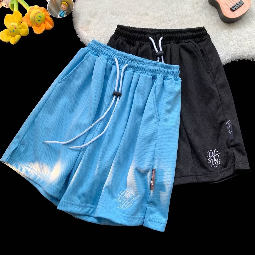 Quần Lửng Mùa Hè Phong Cách Đường Phố Mỹ Kiểu Mới Cho Nam Và Nữ