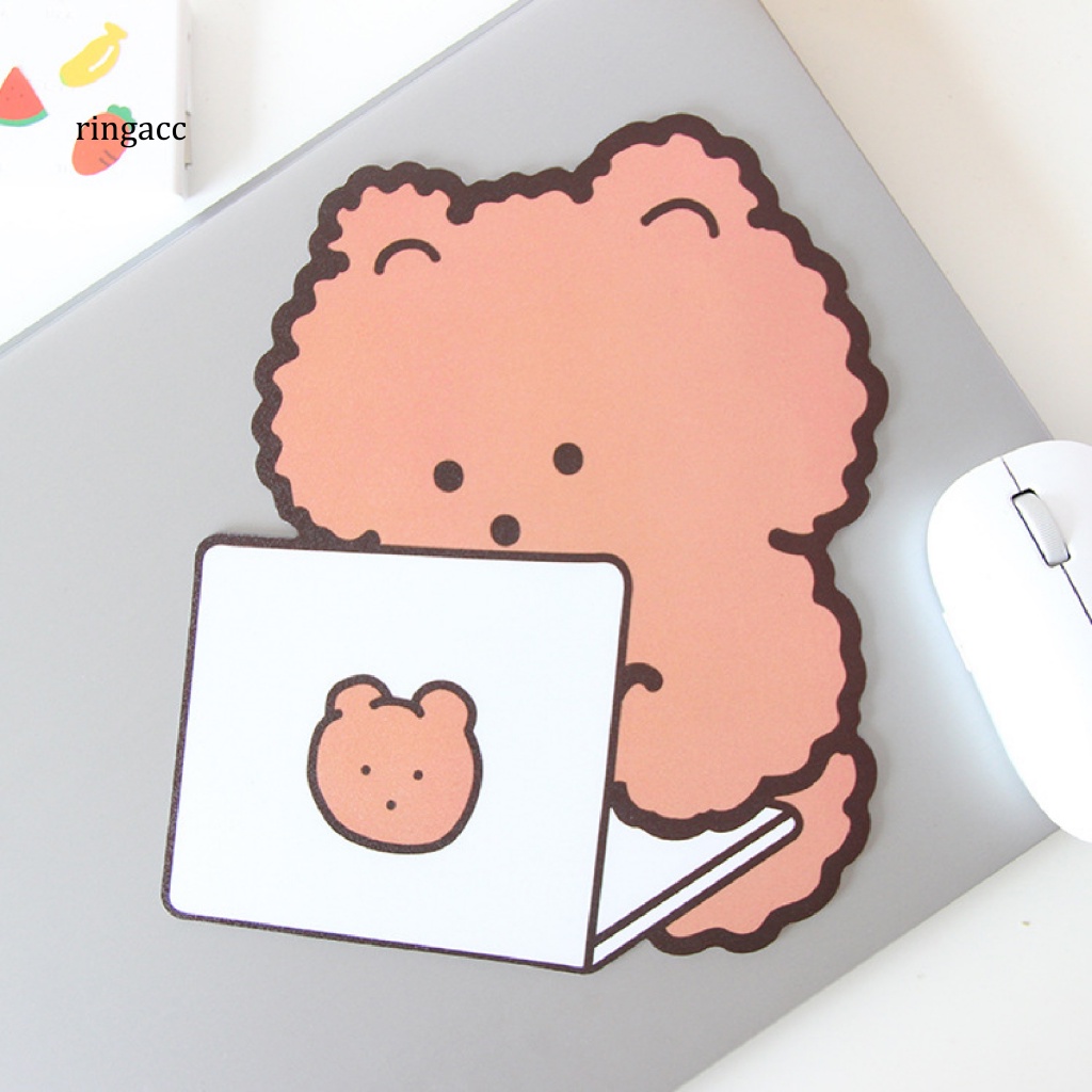 Tấm Lót Chuột Cao Su Chống Trượt Hình Gấu Hoạt Hình Dễ Thương
