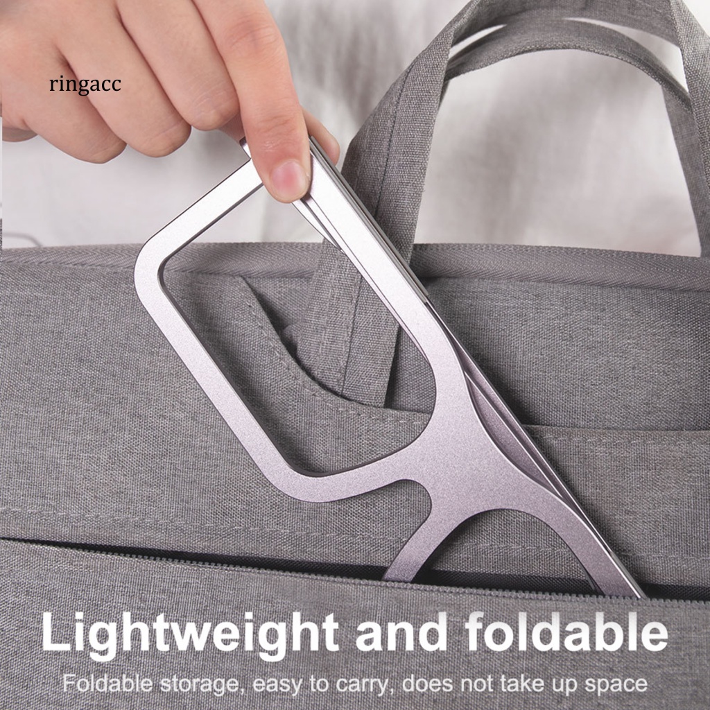 Giá Đỡ Laptop Bằng Hợp Kim Nhôm Tản Nhiệt Di Động Tiện Dụng Cho Văn Phòng