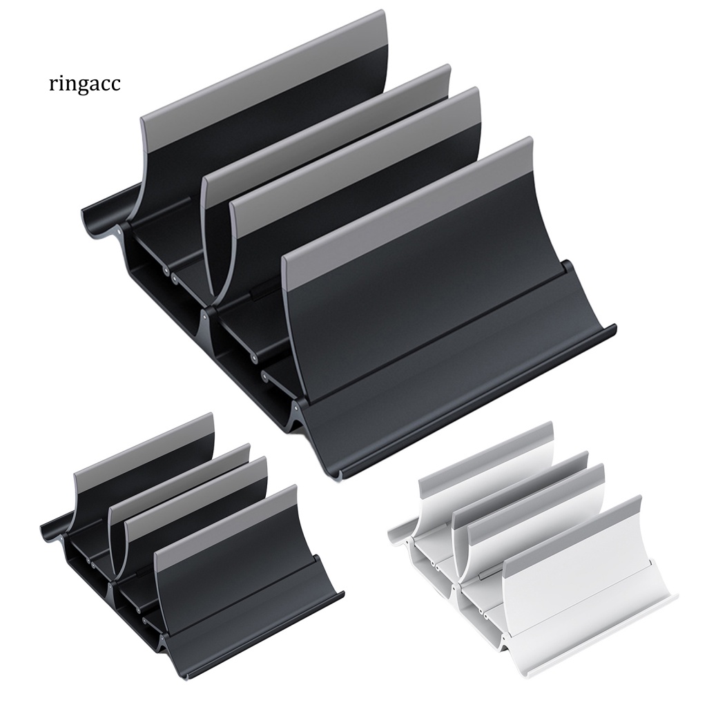 Giá Đỡ Laptop Bằng Silicon Hai Kẹp Chống Trượt Tiết Kiệm Không Gian Đa Năng