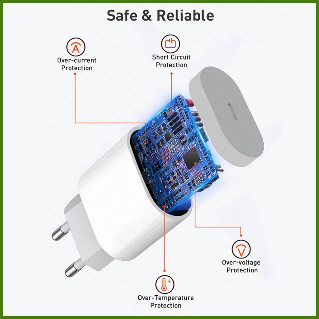 Dây Cáp Sạc Nhanh USB Loại C PD Chuyên Dụng Cho Xiao mi Samsungs A03s Vivos Y21 20W