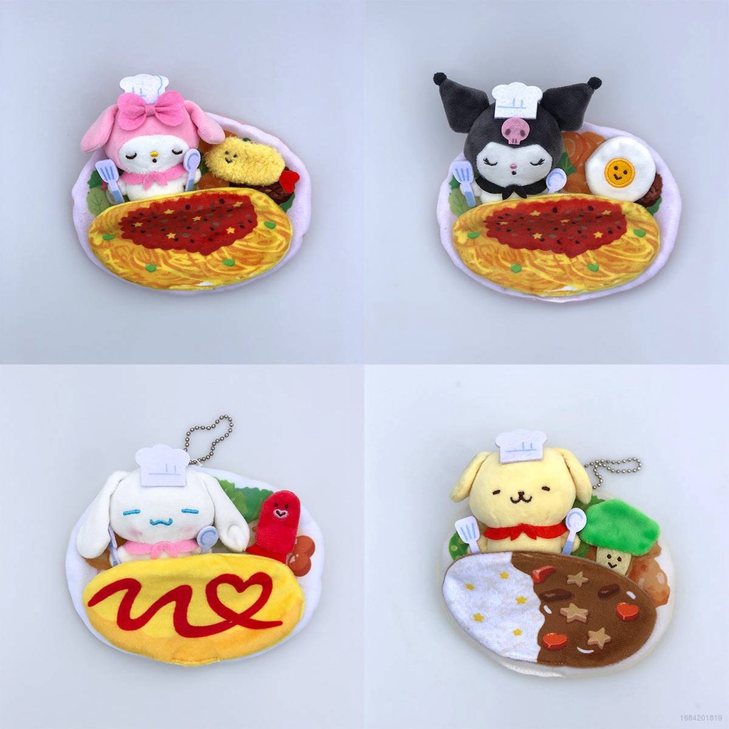 SANRIO Thú Nhồi Bông Hình Nhân Vật Kuromi Melody Cinnamoroll Purin KT Cho Bé YS2 SY2