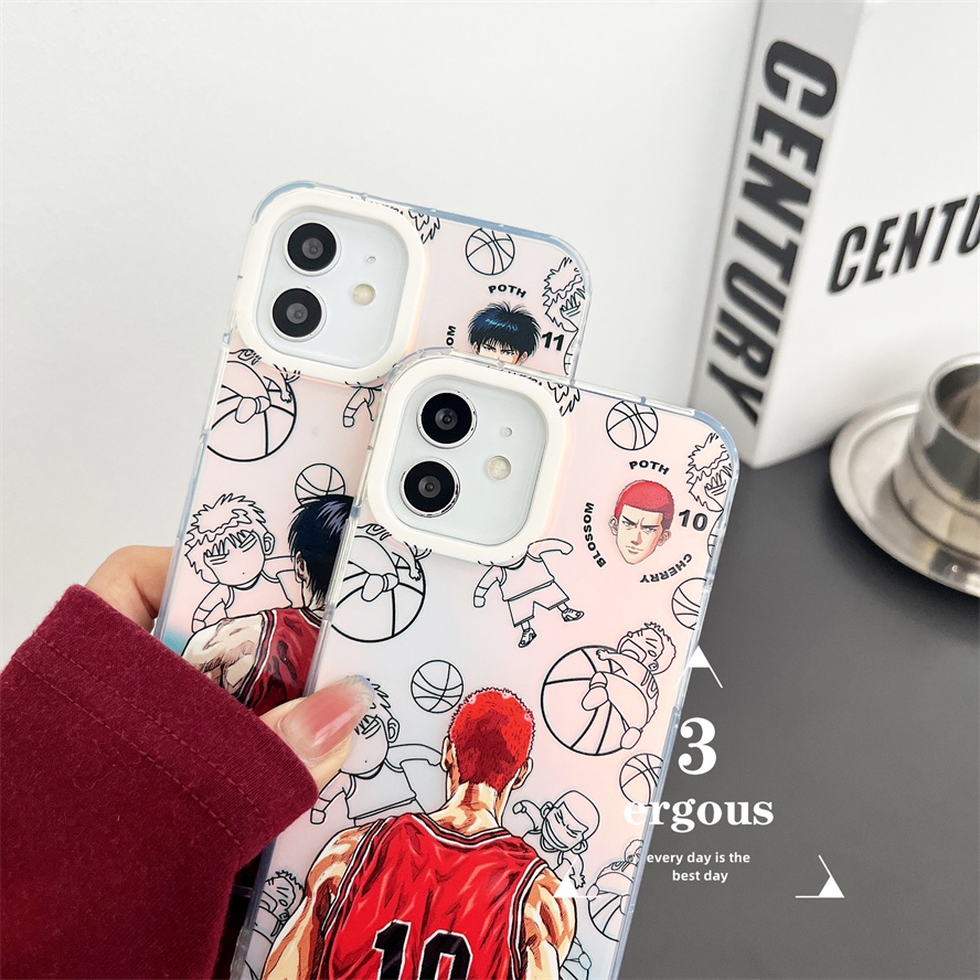 Ốp Điện Thoại Mềm Chống Sốc Màu Gradient Cho IPhone 14 13 12 11 Pro Max SE2020 X XR Xs Max 7 8 Plus