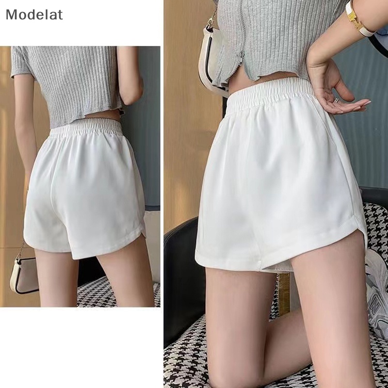Mfc Quần Short Thể Thao Lưng Thun Dáng Rộng Phong Cách Thời Trang Hàn Quốc Cho Nữ
