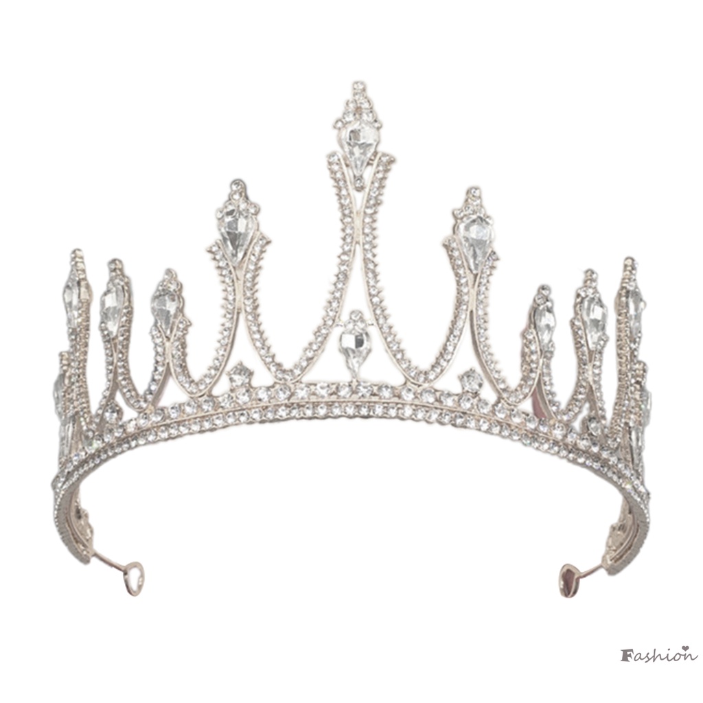 Vương Miện Đính Đá Phong Cách Retro Độc Đáo