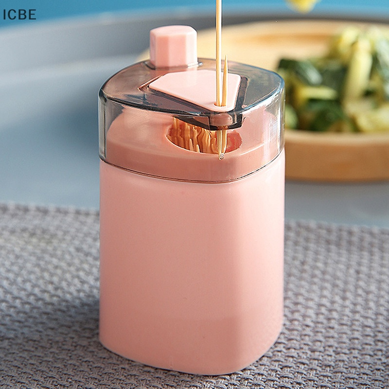 Hộp Đựng Tăm Xỉa Răng Tự Động Nhiều Màu Bằng PP