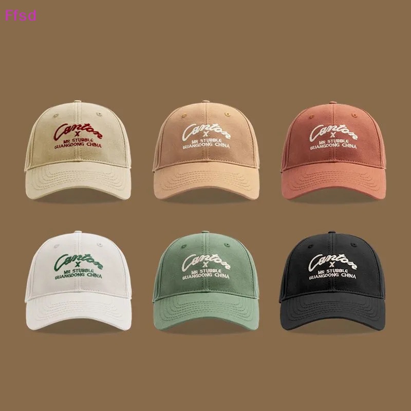 {Ffsd} Mũ Bóng Chày Mềm Vành Rộng Hình Chữ Cái Phong Cách Hàn Quốc Cá Tính Dễ Phối Đồ Thời Thượng Cho Nam Và Nữ * Bán Chạy