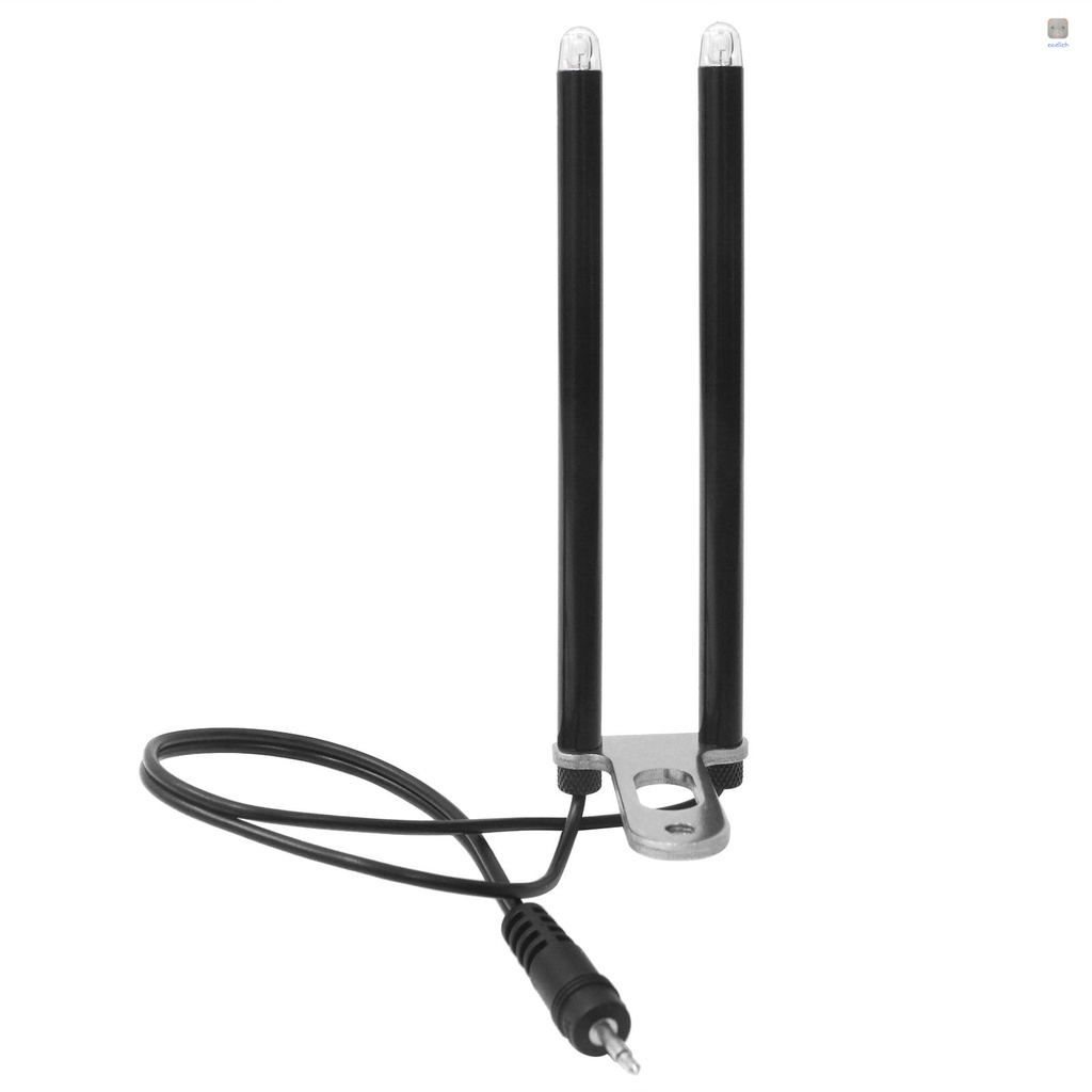 Gậy Chống Gió Bằng Hợp Kim Nhôm Có Đèn LED Kèm Chuông Báo Cá Cắn Câu