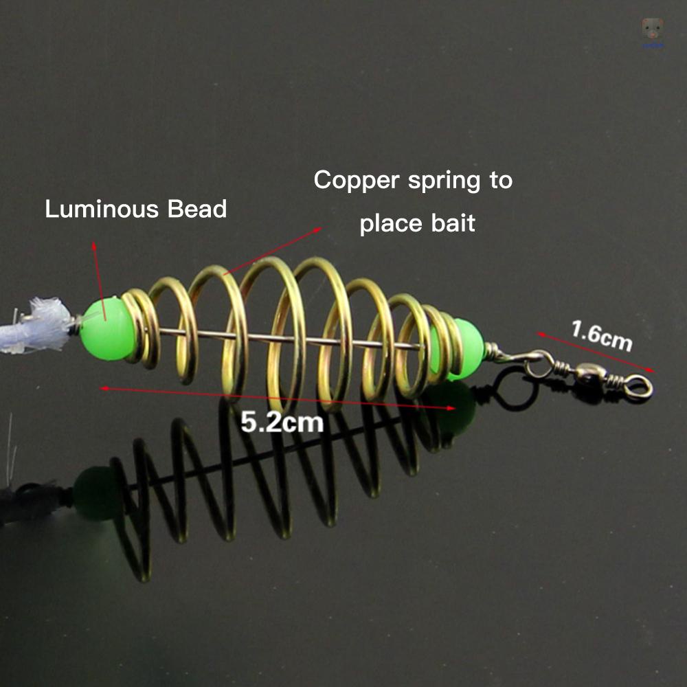 Lưới Đánh Bắt Cá Có Lò Xo Bằng Đồng Phát Quang Tiện Dụng
