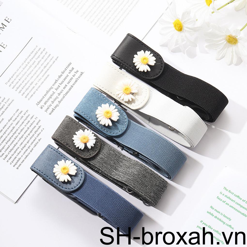 Thắt Lưng Co Giãn Không Cần Đục Lỗ Có Thể Điều Chỉnh Thoải Mái