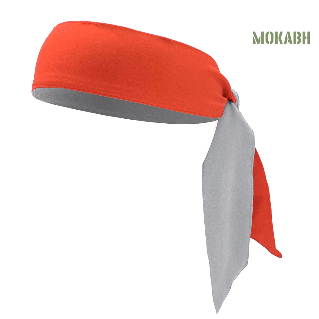 [Mok Abh] Băng Đô Thể Thao Thoáng Khí Thấm Hút Mồ Hôi Độ Co Giãn Cao Màu Sắc Tương Phản Cho Unisex