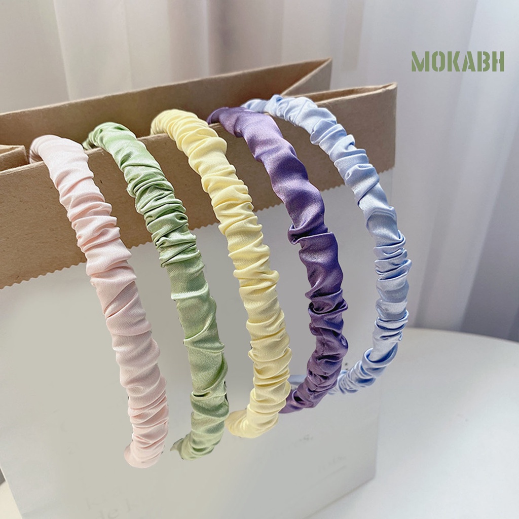 3 / 4 / 5 Cài Tóc Bằng Vải Có Đính Ngọc Trai Giả Kiểu Dáng Thanh Lịch Dành Cho Nữ