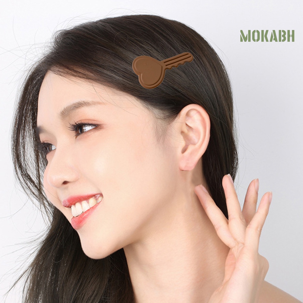 Kẹp Tóc Bằng Thép Không Gỉ Chống Trượt Trọng Lượng Nhẹ Màu Sắc Thời Trang Dành Cho Nữ