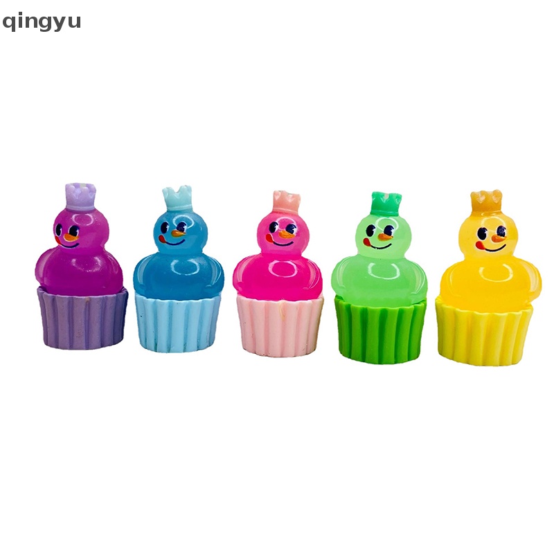 Bộ 2 Ly Mini Họa Tiết Hoạt Hình Vua Tuyết Dạ Quang Trang Trí Xe Hơi