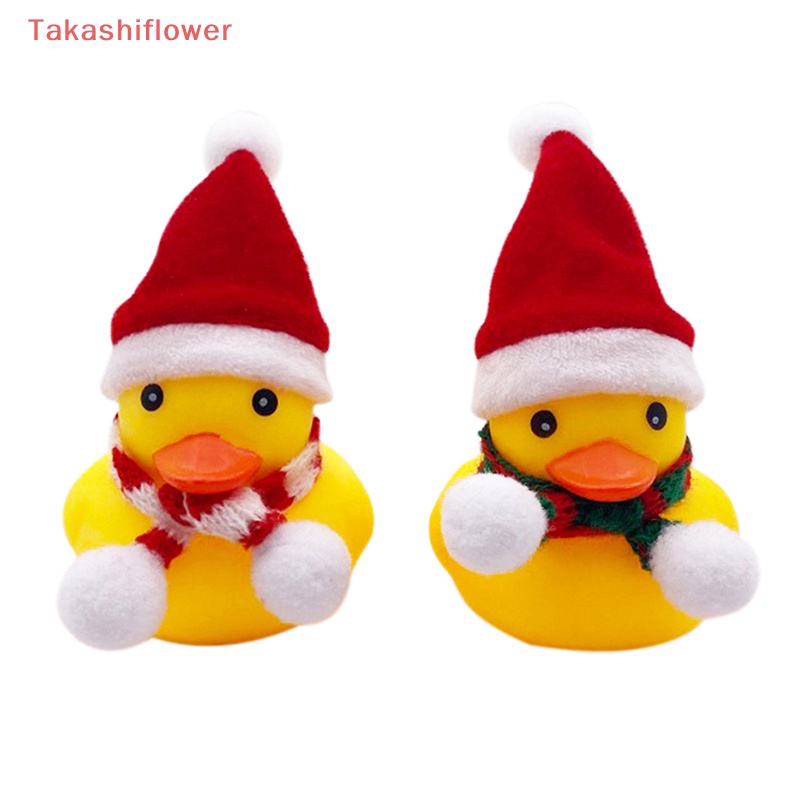 Chú Vịt Vàng Nhỏ Xinh Trang Trí Xe Đạp / Xe Hơi / Giáng Sinh / Năm Mới