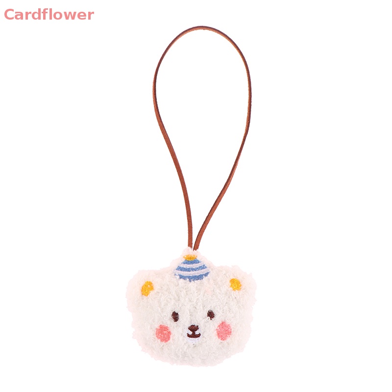 Nhãn Dán Trang Trí Túi Xách Chống Thất Lạc Hình Gấu Nhồi Bông Dễ Thương Mới