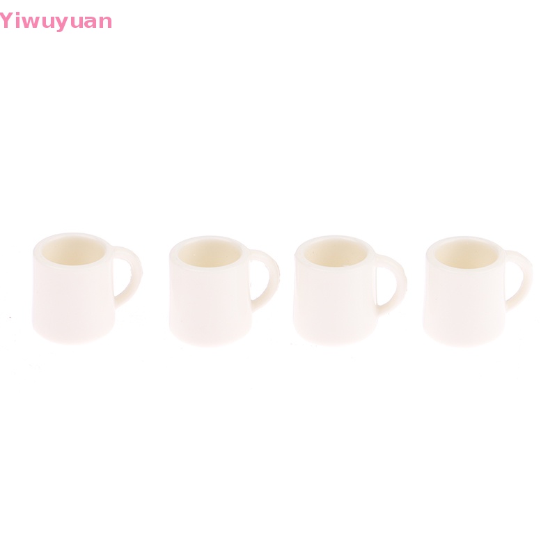 Bộ 4 Ly Nước Đồ Chơi Búp Bê Cỡ 1 / 12 Mới