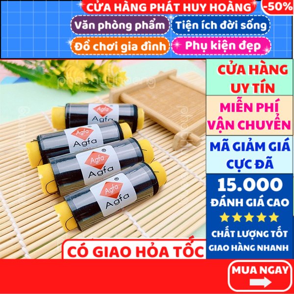 Combo 4 cuộn chỉ đen ✅ FREESHIP 🚛 Có video thật 🎥 Combo 4 cuộn chỉ đen giá rẻ thông dụng - Phát Huy Hoàng