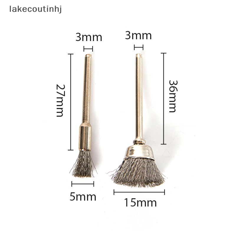 Set 10 Chổi Sợi Thép Đánh Bóng Loại Bỏ Rỉ Sét