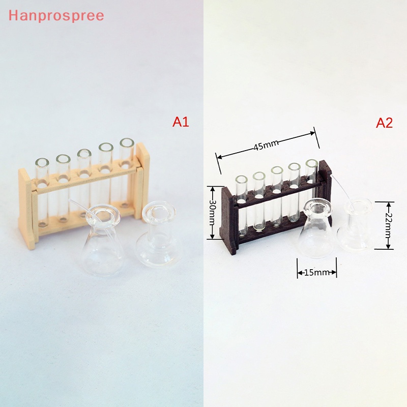 1 Bộ Ống Nghiệm Tỷ Lệ 1 / 12 Dùng Cho Nhà Búp Bê