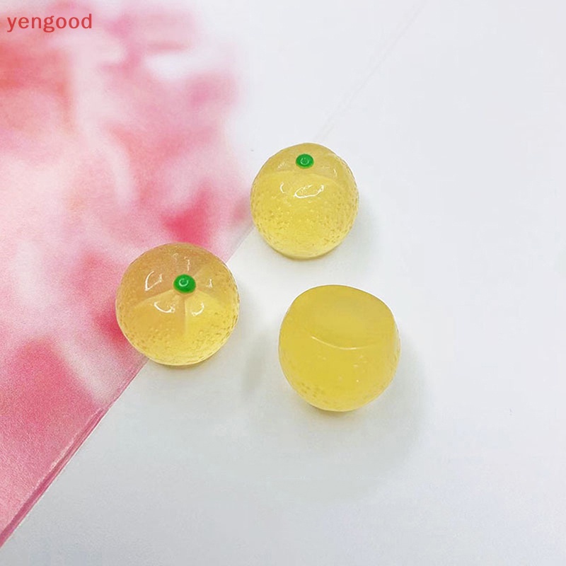 Set 5 Quả Cam Mini Bằng Nhựa Phát Quang Dùng Để Trang Trí