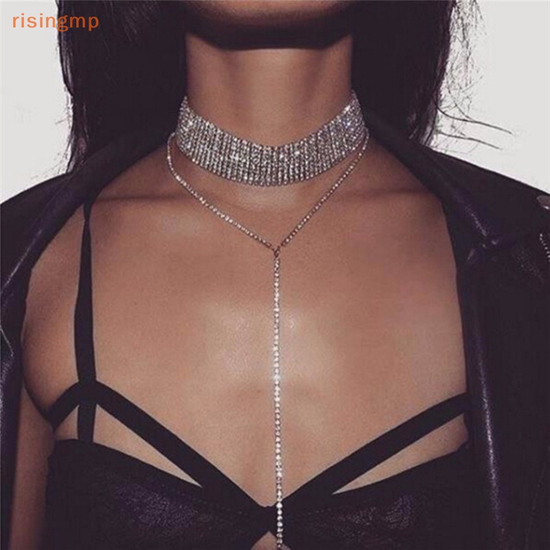 Vòng Cổ Choker Đính Đá Thời Trang Dành Cho Nữ