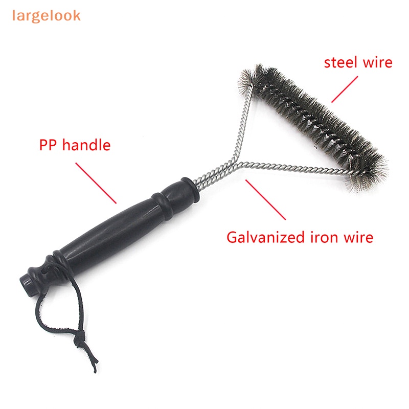 Cọ Vệ Sinh Vỉ Nướng BBQ Bằng Thép Không Gỉ Tiện Dụng