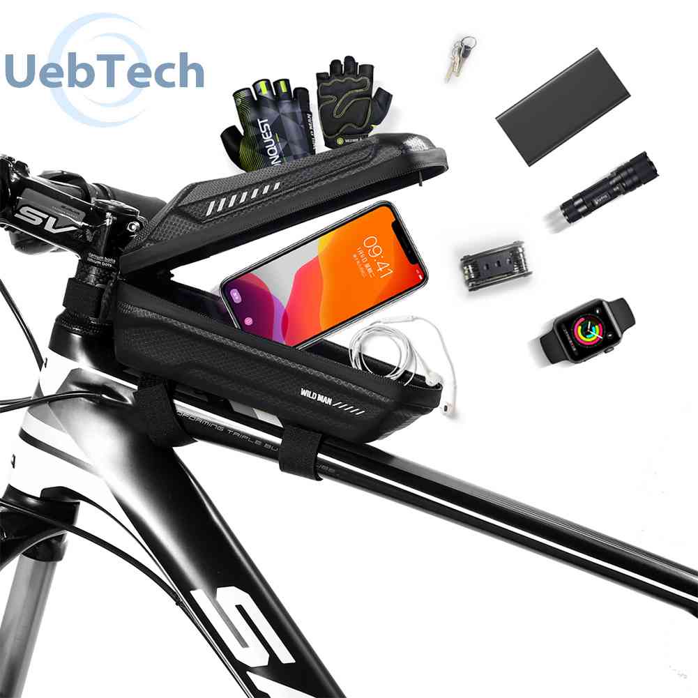 Túi Đựng Đồ Vỏ Cứng Chống Thấm Nước Gắn Khung Trước Xe Đạp MTB