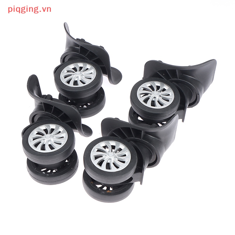Set 4 Bánh Xe Xoay 360 Độ Cho Vali Hành Lý