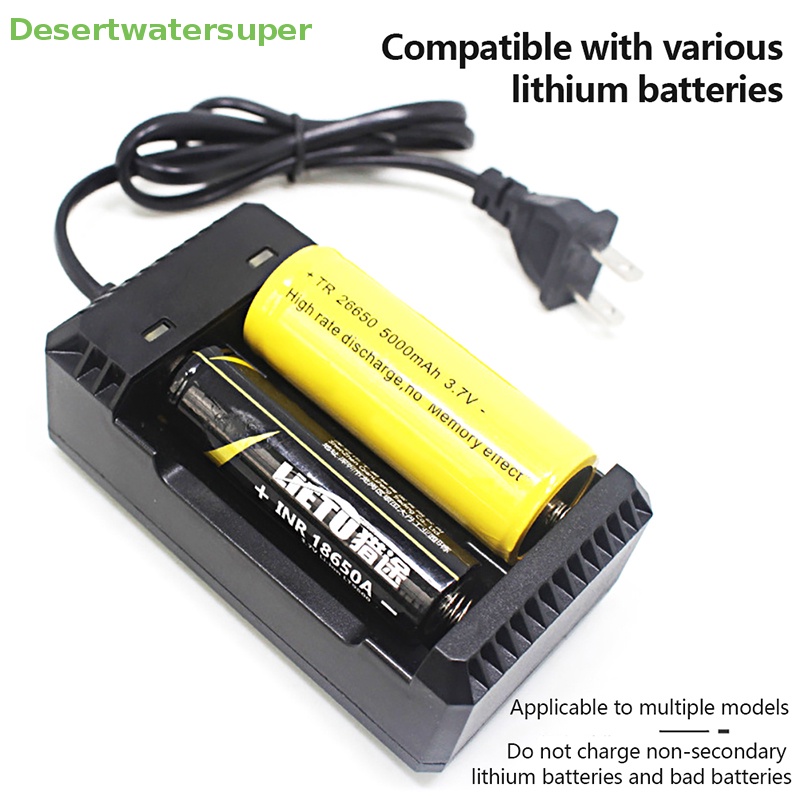 Bộ Sạc Pin Li-ion 18650 26650 Thông Minh Tiện Lợi