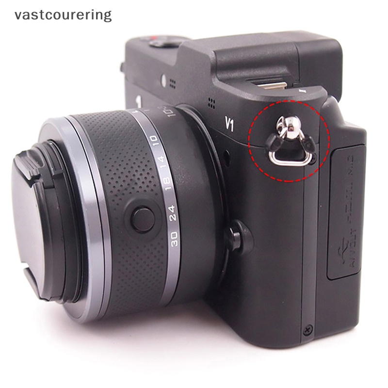 1 Cặp Vòng Khóa Tam Giác Bằng Kim Loại Cho Dây Đeo Máy Ảnh Slr