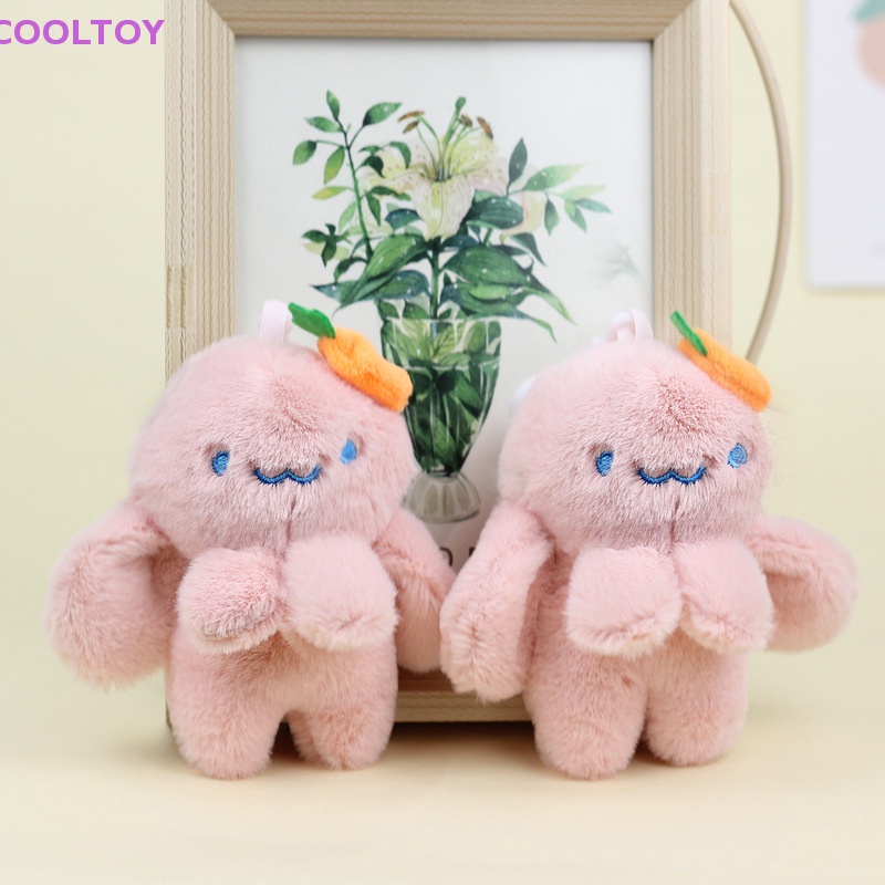 Móc Khóa Hình Bạch Tuộc / Thỏ Hoạt Hình Nhồi Bông Dễ Thương