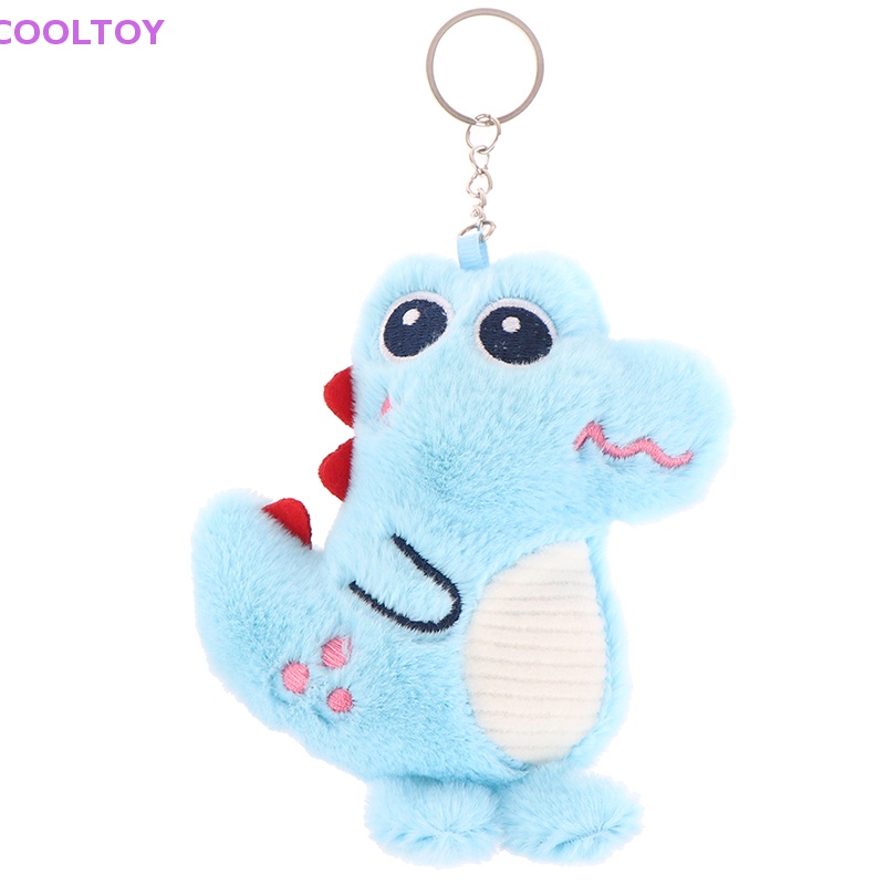 Đồ chơi nhồi bông Hình Khủng Long Mềm 12CM Treo Móc Khóa / Ba Lô / Móc Khóa Trang Trí Đa Ứng Dụng