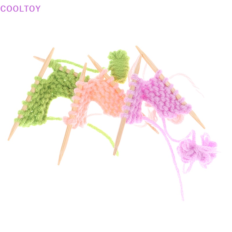 Cooltoy Phụ Kiện Đan Len Thủ Công Trang Trí Nhà Búp Bê Tỉ Lệ 1 / 12