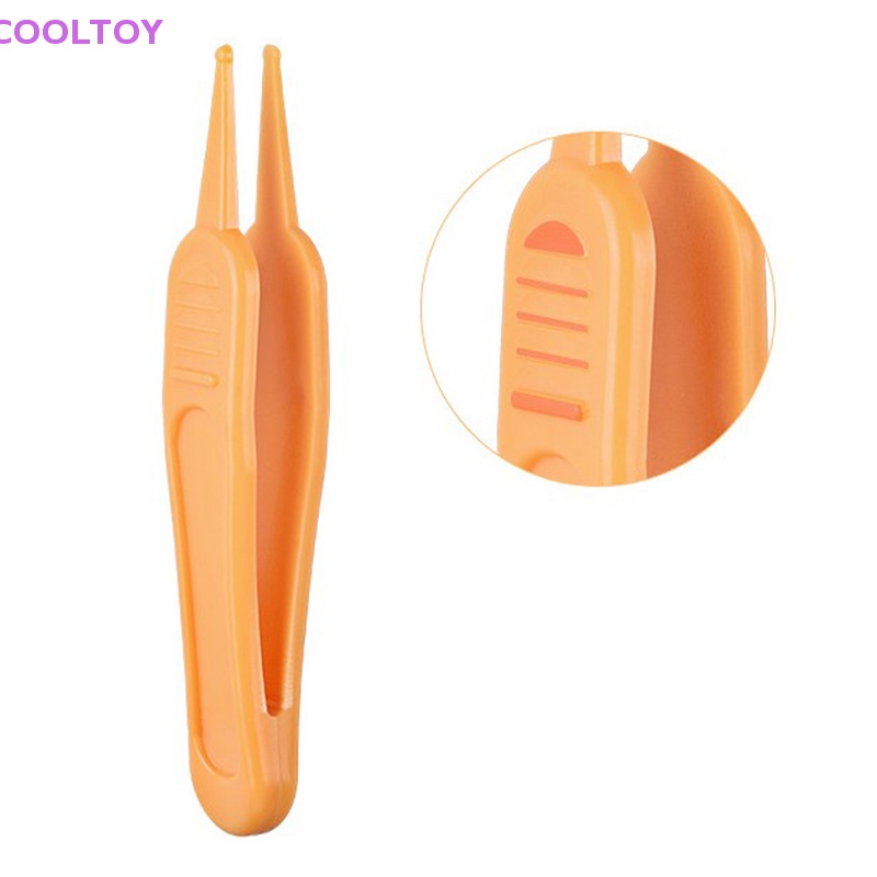 Set 10 Nhíp Đầu Tròn Vệ Sinh Tai Mũi Em Bé Tiện Dụng